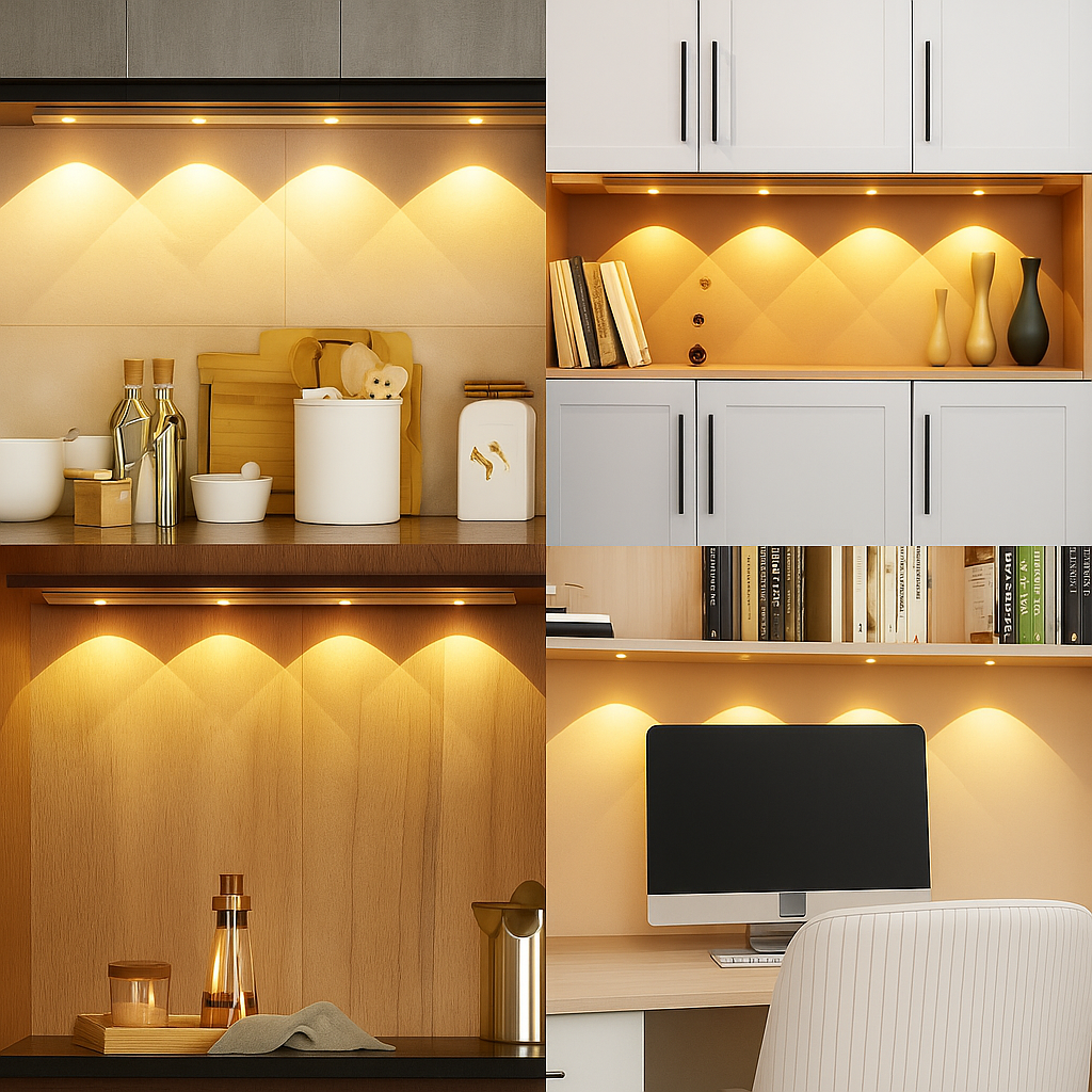 Luminária LED Inteligente Recarregável com Sensor de Movimento