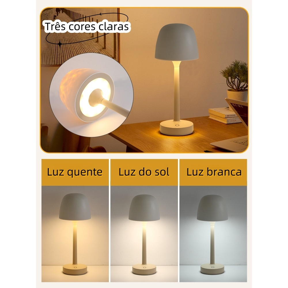 Luminária de mesa noturna com ondulação de água acrílica de dupla função, projeção, lâmpada de cristal com ondas giratór