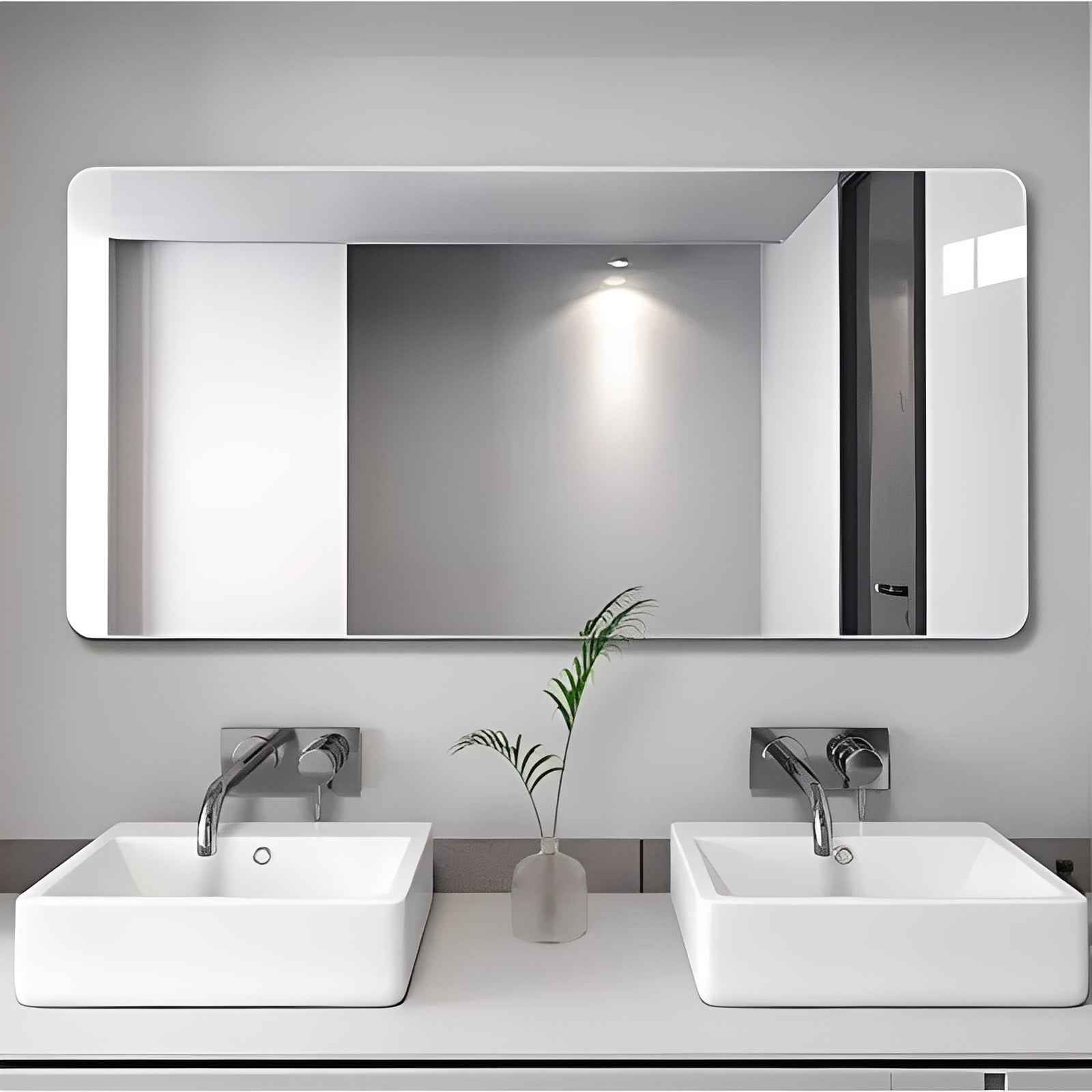 Espelho Adesivo Flexível em PET Espelhado para Decoração Versátil