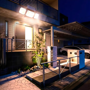 Refletor Solar COB com Sensor de Presença IP65 para Parede