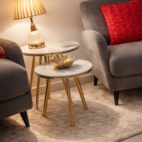 Centro de Mesa Decorativo  Pétalas de Lótus em Resina