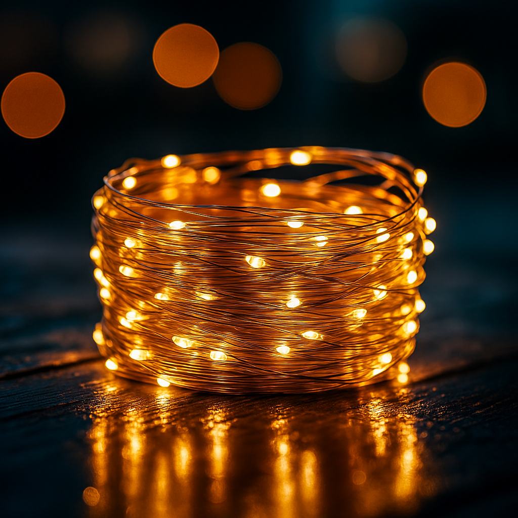 Cortina de Luz Fio de Fada 300 LEDS Bivolt Decorativa