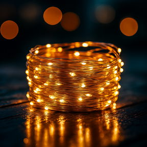 Cortina de Luz Fio de Fada 300 LEDS Bivolt Decorativa