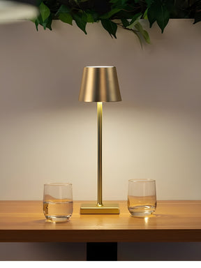 Luminária Abajur LED Recarregável Touch Dimerizável com 2 Alturas