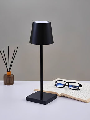 Luminária Abajur LED Recarregável Touch Dimerizável com 2 Alturas