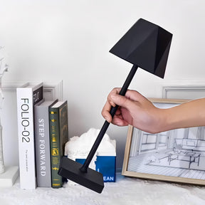 Kit 2 Luminárias LED Touch Geométricas Sem Fio Recarregáveis