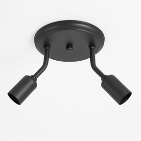 Luminária Spot Dupla de Teto e Parede Retrô Direcionável