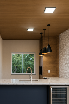 Kit Luminária Pendente Cônica Moderna Ajustável Preto Fosco