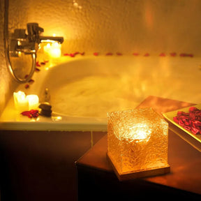 Luminária Projetora LED com Efeito de Onda Rotativa Relaxante