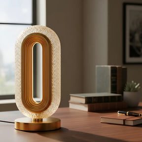 Luminária Touch de Cabeceira em Cristal com 3 Tons de Luz