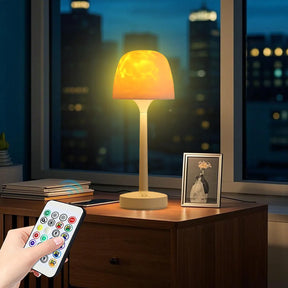 Luminária LED Decorativa com Efeito de Ondas Touch