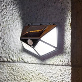 Luminária Solar  Externa 100 LEDs com Sensor de Movimento IP65