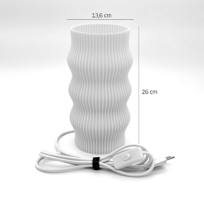 Luminária Opus Mesa Cabeceira 110V/220V quarto sala escritório