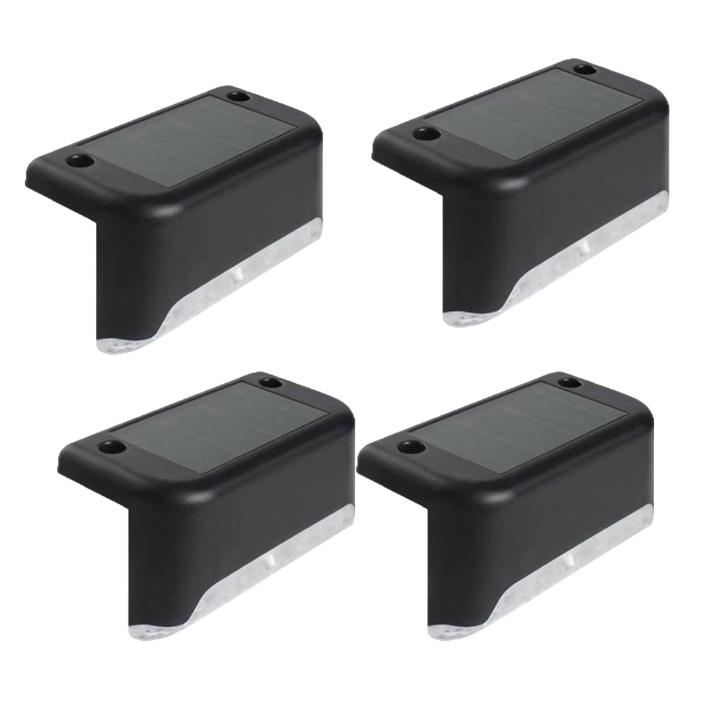 Kit Arandela Solar Balizadora LED IP65 para Escadas e Muros