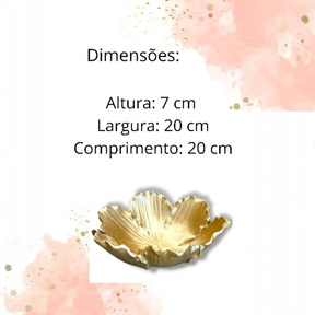 Enfeite em RESINA adorno centro de mesa sala decoração porta treco luxo.