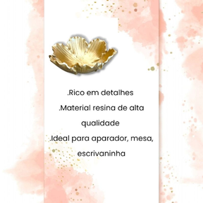 Enfeite em RESINA adorno centro de mesa sala decoração porta treco luxo.