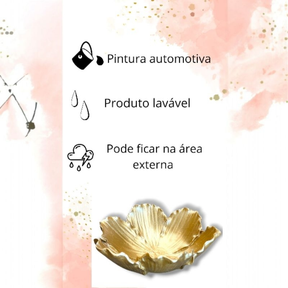 Enfeite em RESINA adorno centro de mesa sala decoração porta treco luxo.