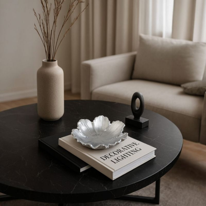 Enfeite em RESINA adorno centro de mesa sala decoração porta treco luxo.