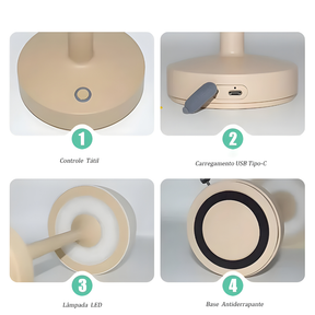 Luminária de mesa noturna com ondulação de água acrílica de dupla função, projeção, lâmpada de cristal com ondas giratór