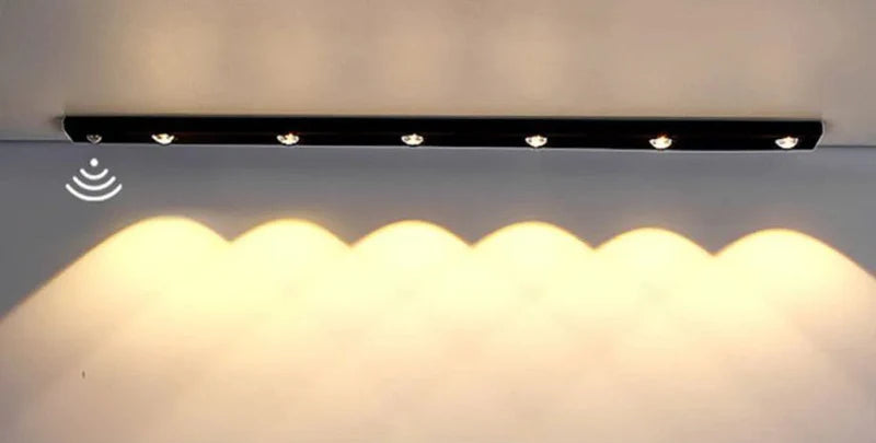 Luminária LED Inteligente Recarregável com Sensor de Movimento