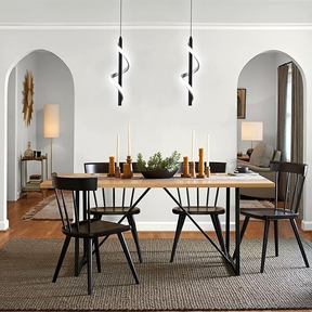 Luminária De Teto Pendente Led Moderna Lustre para Corredor Sala Quarto Cozinha 2024 novo estilo